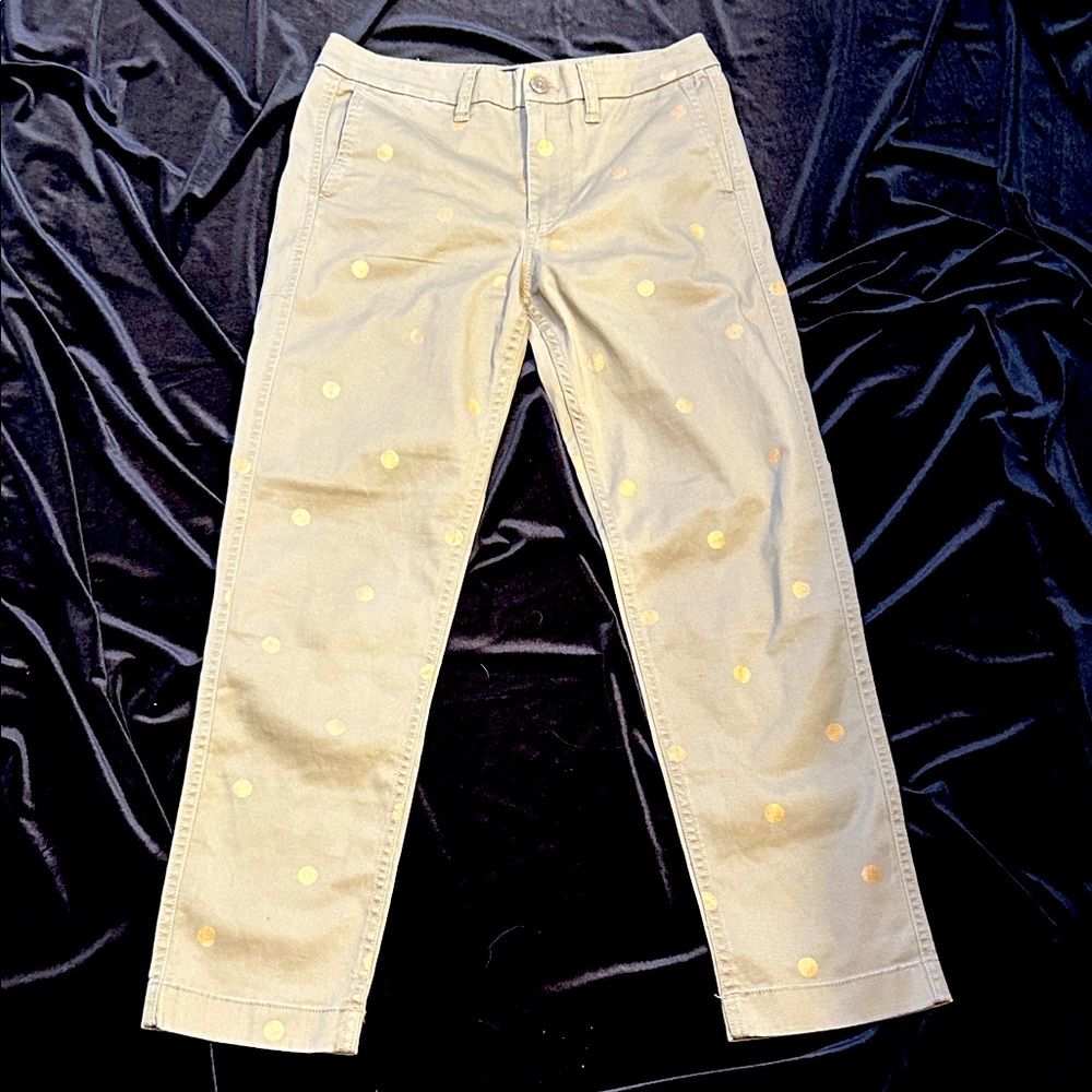 JCREW KHAKI PANTS SIZE 25